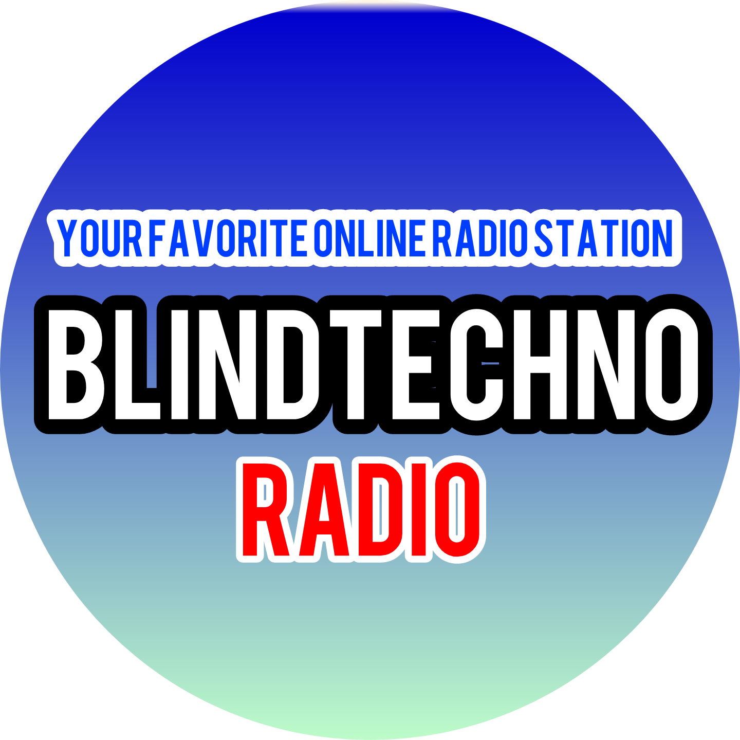 Blind Techno Radio Logo